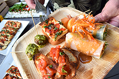 A GARDEN WEDDING RECEPTION